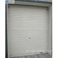 Puerta automática de garaje con obturador de aluminio